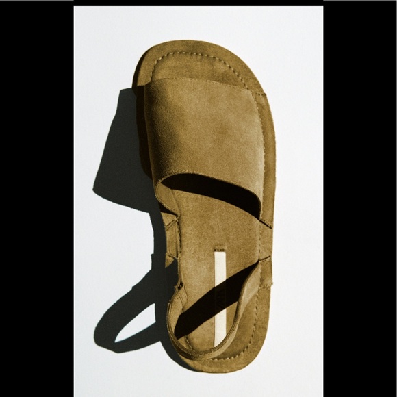 Zara Cow Leather Sandals - Picture 2 of 8